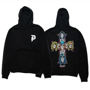Primitive x Guns n Roses Cross Hoodie